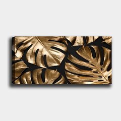 Репродукция Золотые листья цена и информация | Настенные деревянные декорации | hansapost.ee