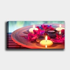 Репродукция Расслабляющие свечи цена и информация | Настенные деревянные декорации | hansapost.ee