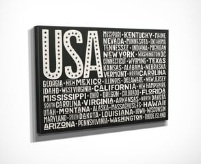 Репродукция Флаг США цена и информация | Настенные деревянные декорации | hansapost.ee