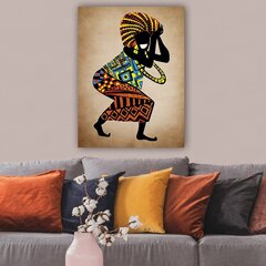 Репродукция на холсте Африканский танец цена и информация | Репродукции, картины | hansapost.ee