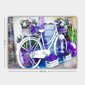 Pilt Jalgratas lillede vahel цена и информация | Seinapildid | hansapost.ee