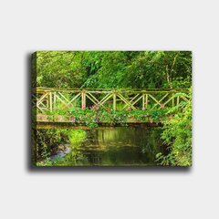 Репродукция Мост через реку цена и информация | Настенные деревянные декорации | hansapost.ee