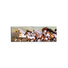 Репродукция Мчащиеся лошади цена и информация | Настенные деревянные декорации | hansapost.ee