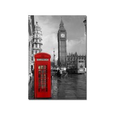 Репродукция Лондон цена и информация | Настенные деревянные декорации | hansapost.ee