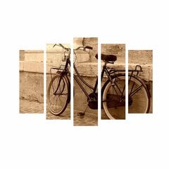 Viieosaline reproduktsioon Jalgratas hind ja info | Seinapildid | hansapost.ee