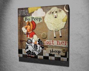 Репродукция Little Bo Peep цена и информация | Настенные деревянные декорации | hansapost.ee