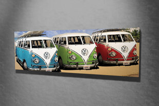 Репродукция Фургон Volkswagen цена и информация | Настенные деревянные декорации | hansapost.ee