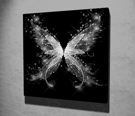 Репродукция Светящаяся бабочка цена и информация | Настенные деревянные декорации | hansapost.ee