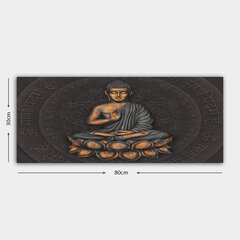 Репродукция Будда цена и информация | Настенные деревянные декорации | hansapost.ee