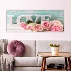 Репродукция Love цена и информация | Настенные деревянные декорации | hansapost.ee
