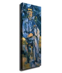 Репродукция Сидящий человек (Paul Cézanne) цена и информация | Настенные деревянные декорации | hansapost.ee