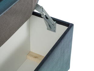 Пуф с ящиком для хранения вещей Milo Casa Bruno 160, зеленый цена и информация | Кресла-мешки и пуфы | hansapost.ee