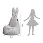 Kott-tool Qubo™ Daddy Rabbit, gobelään, helehall цена и информация | Kott-toolid, tumbad, järid | hansapost.ee