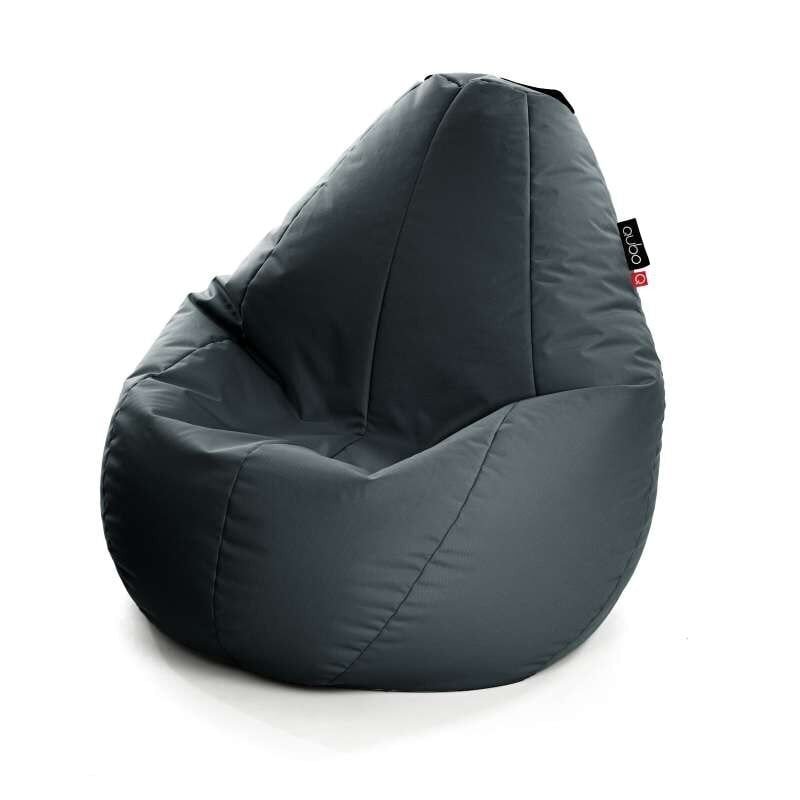 Kott-tool Qubo™ Comfort 90, gobelään, tumehall hind ja info | Kott-toolid, tumbad, järid | hansapost.ee