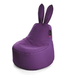 Kott-tool Qubo™ Baby Rabbit Plum Pop Fit, lilla price and information | Bag chairs, armchairs and poufs for children | hansapost.ee