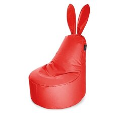 Kott-tool Qubo™ Daddy Rabbit Strawberry, punane price and information | Bag chairs, sofas, stools | hansapost.ee