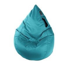 Кресло-мешок Qubo™ Splash Drop Aqua, голубое цена и информация | Кресла-мешки и пуфы | hansapost.ee