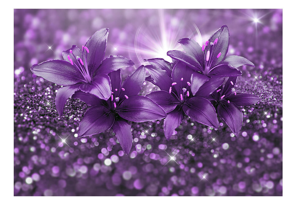 Fototapeet - Masterpiece of Purple hind ja info | Fototapeedid | hansapost.ee