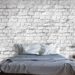 Fototapeet - White brick price and information | Photo wallpapers | hansapost.ee