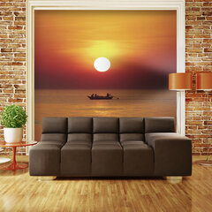 Fototapeet - Sunset with fishing boat hind ja info | Fototapeedid | hansapost.ee