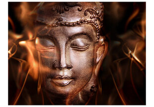 Fototapeet - Buddha. Fire of meditation. hind ja info | Fototapeedid | hansapost.ee