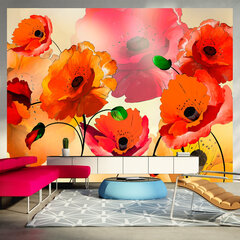 Fototapeet - Velvet poppies hind ja info | Fototapeedid | hansapost.ee