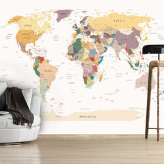 Fototapeet - World Map hind ja info | Fototapeedid | hansapost.ee