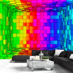Fototapeet - Rainbow Cube hind ja info | Fototapeedid | hansapost.ee