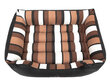 Lemmiklooma pesa Hobbydog Comfort XL, triibuline must hind ja info | Pesad, asemed | hansapost.ee