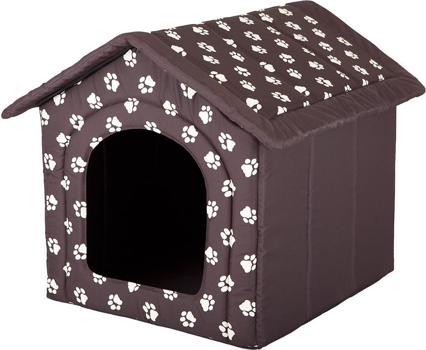 Maja-pesa Hobbydog R6 käpad, 76x72x74 cm, pruun цена и информация | Pesad, asemed | hansapost.ee