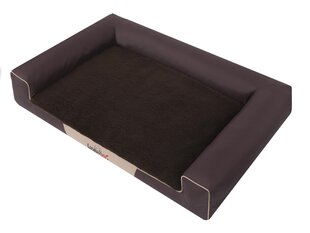 Лежак Hobbydog Victoria Exclusive XXL, коричневый, 118x78 см цена и информация | Лежаки, домики | hansapost.ee