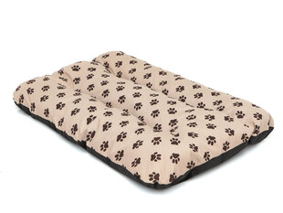 Hobbydog подушка Eco Prestige R1, 90x60x8 см, песочного цвета с лапами цена и информация | Лежаки, домики | hansapost.ee