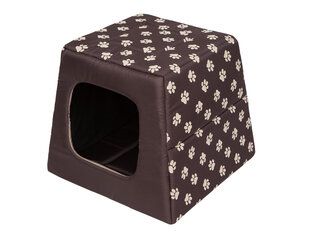 Hobbydog конура-лежак Пирамида R2, коричневая цена и информация | Лежаки, домики | hansapost.ee