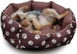 Koera pesa Hobbydog New York, M, Grey/Blue Flowers, 50x40 cm цена и информация | Pesad, asemed | hansapost.ee