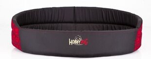 Hobbydog лежак Клеточки R8, черный/красный, 83x68 см цена и информация | Лежаки, домики | hansapost.ee