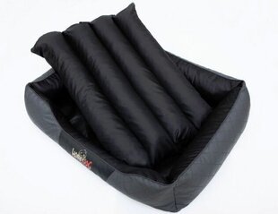 Hobbydog лежак Cesarean Standart, темно-серый/черный R5, 125x98 см цена и информация | Лежаки, домики | hansapost.ee