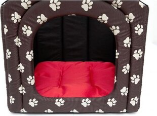 Hobbydog padi-pesa Cordura Red, R3, 49x43 cm hind ja info | Pesad, asemed | hansapost.ee