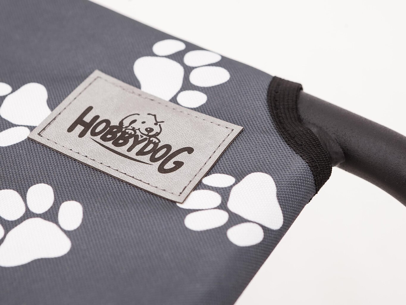 Pesa Hobbydog Iron Dark Grey Paws L, 80x42x15 cm цена и информация | Pesad, asemed | hansapost.ee