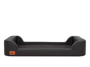 Hobbydog лежак Triumph Black, XL, 100x62x18 см цена и информация | Лежаки, домики | hansapost.ee