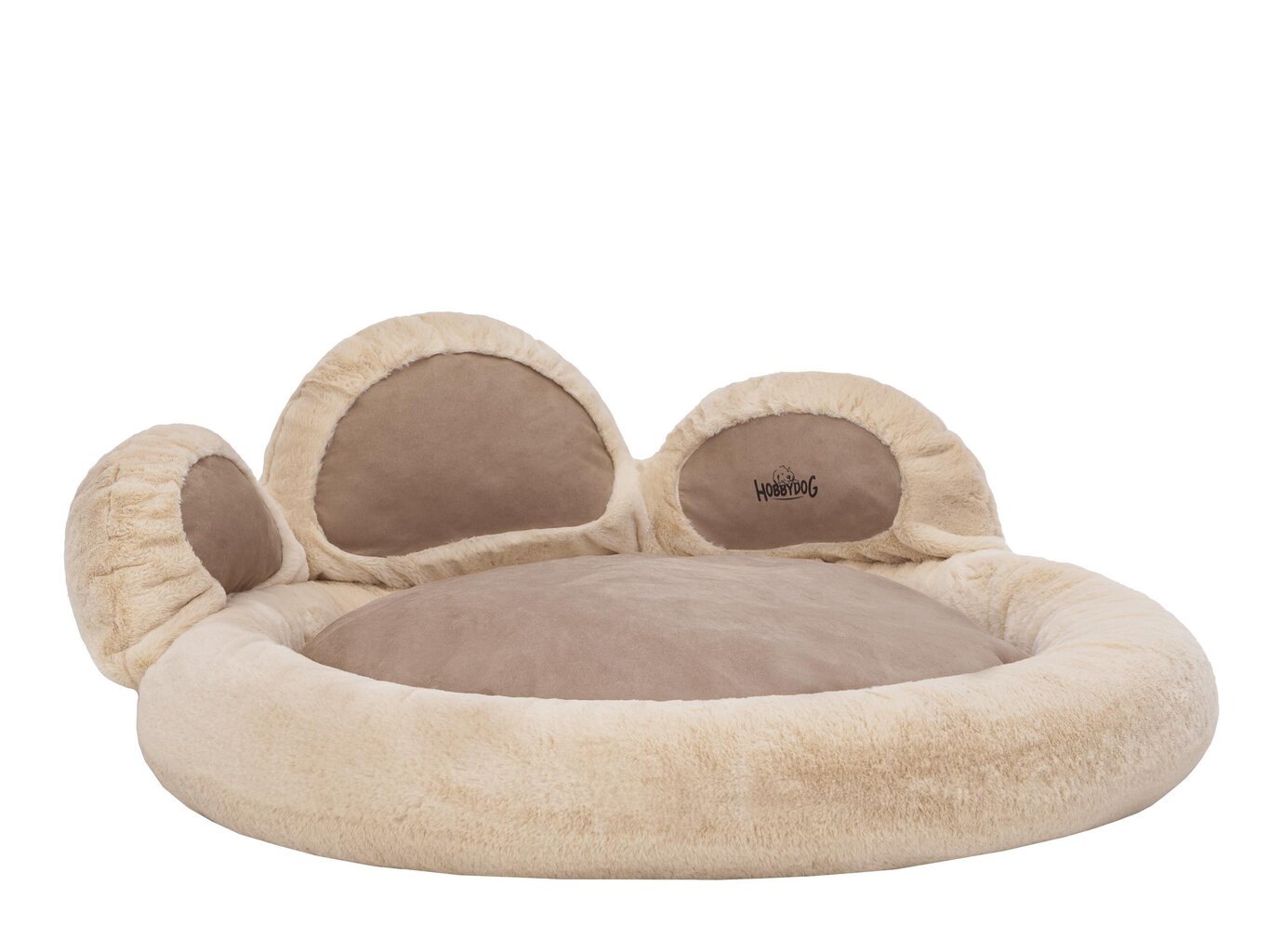 Hobbydog pesa Exclusive Paw Beige, XL, 85x85 cm цена и информация | Pesad, asemed | hansapost.ee