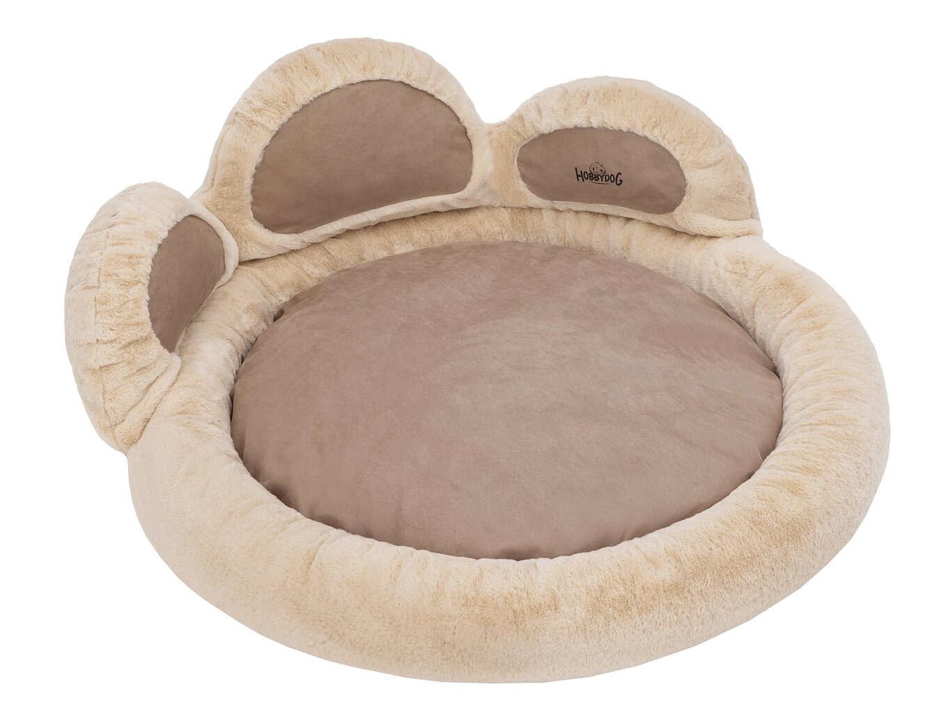 Hobbydog pesa Exclusive Paw Beige, XL, 85x85 cm цена и информация | Pesad, asemed | hansapost.ee