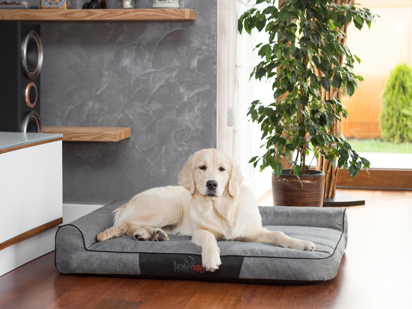 Hobbydog pesa Best Dark Grey XL, 100x66 cm цена и информация | Pesad, asemed | hansapost.ee