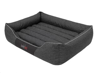 Hobbydog лежак Comfort Black Ekolen, L, 65x50 см цена и информация | Лежаки, домики | hansapost.ee