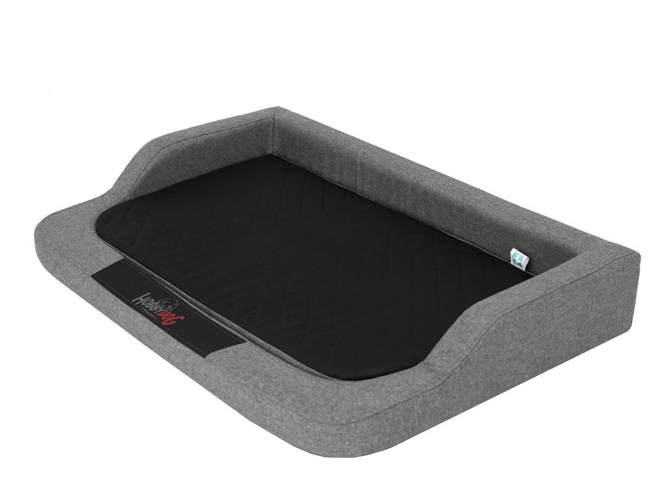 Hobbydog pesa Medico Standart Dark Grey Ekolen/Black XXL, 120x80 cm цена и информация | Pesad, asemed | hansapost.ee