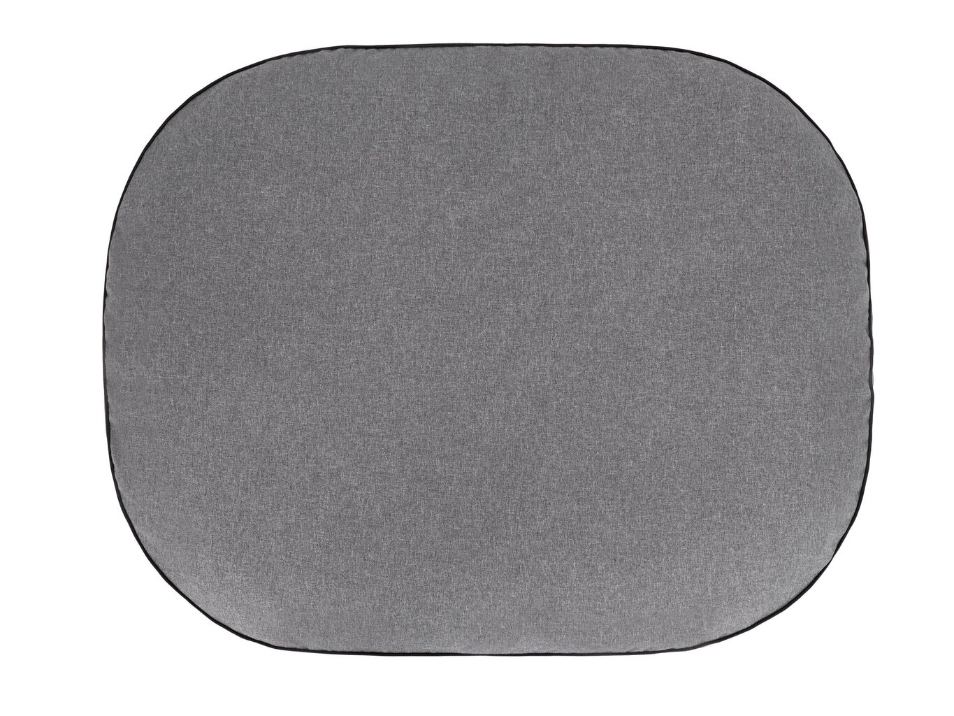 Hobbydog madrats Oval Dark Grey Ekolen XL, 108x85 cm цена и информация | Pesad, asemed | hansapost.ee