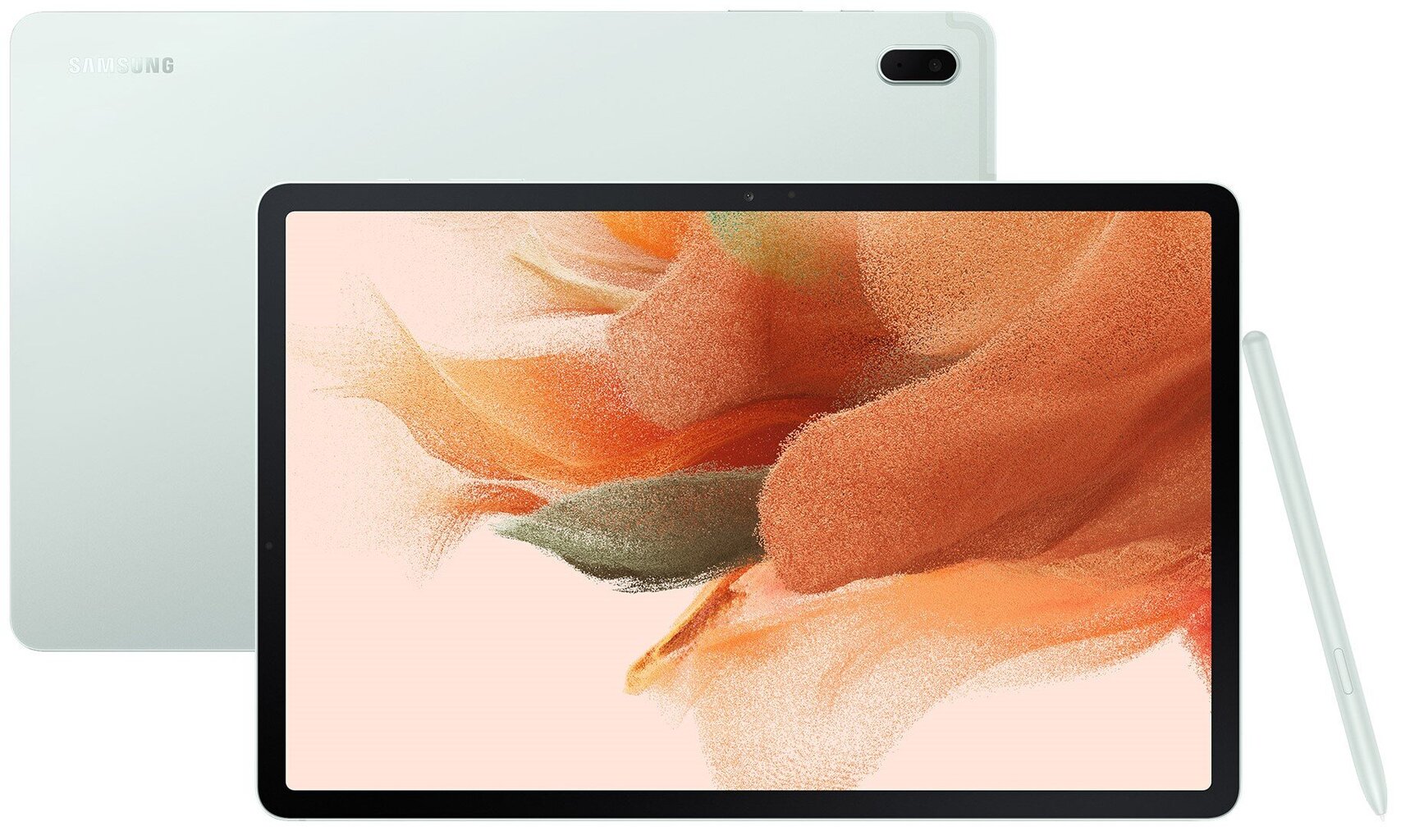 Samsung Galaxy Tab S7 FE 5G 4/64GB Light Green SM-T736BLGAEUE цена и информация | Tahvelarvutid | hansapost.ee