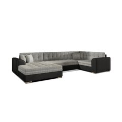 Мягкий угловой диван Damario, серый/черный цена и информация | Угловые диваны | hansapost.ee