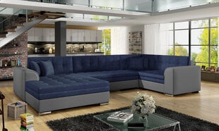 Мягкий угловой диван Damario, темно-серый/синий цена и информация | Угловые диваны | hansapost.ee