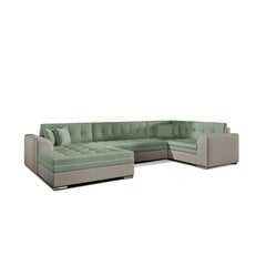 Мягкий угловой диван Damario, зеленый/серый цена и информация | Угловые диваны | hansapost.ee