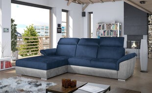 Мягкий угловой диван Trevisco, синий/серый цена и информация | Угловые диваны | hansapost.ee